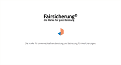 Desktop Screenshot of fair-finanz.de