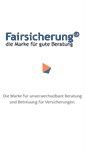 Mobile Screenshot of fair-finanz.de