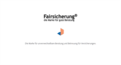 Desktop Screenshot of fair-finanz.com